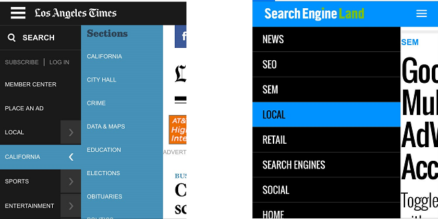The Good, the Bad, and the Best in Website Navigation