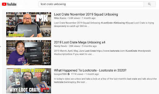 Loot crate